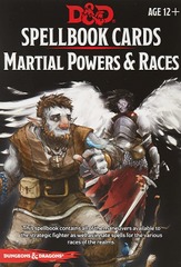 Dungeons And Dragons: Updated Spellbook Cards - Martial Powers & Races